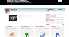 Desktop Screenshot of lineaamica.gov.it